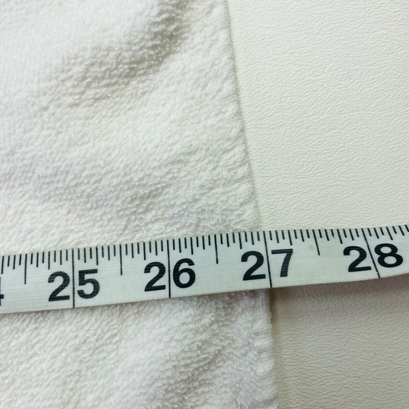 Vintage Jack in the Box Beach Towel White Classic Square Logo Cotton 1888‎ Mills - Picture 6 of 7